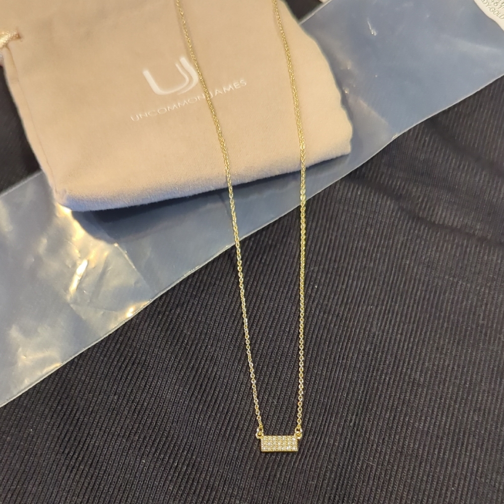 Uncommon James Gold Bar Necklace